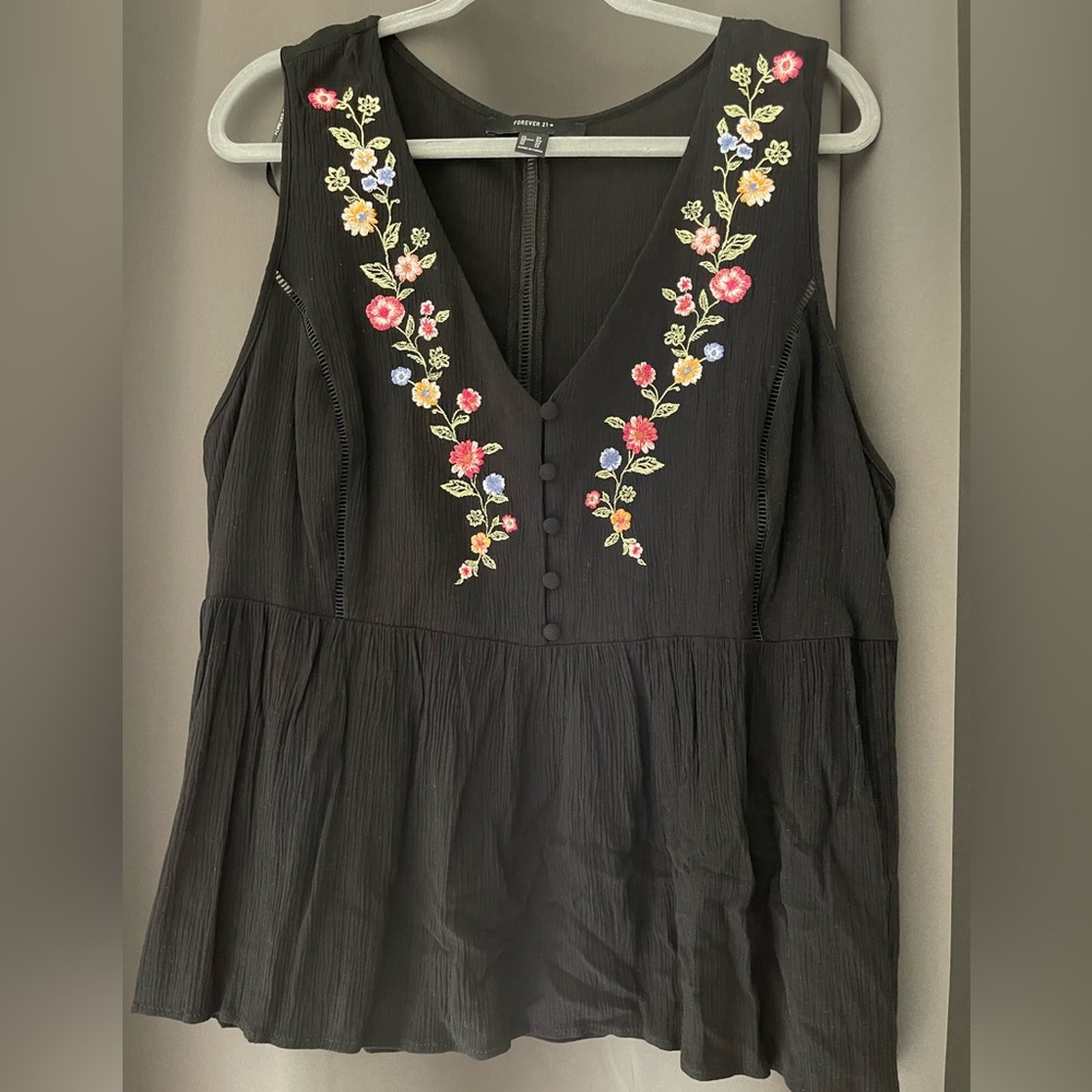 Embroidered blouse